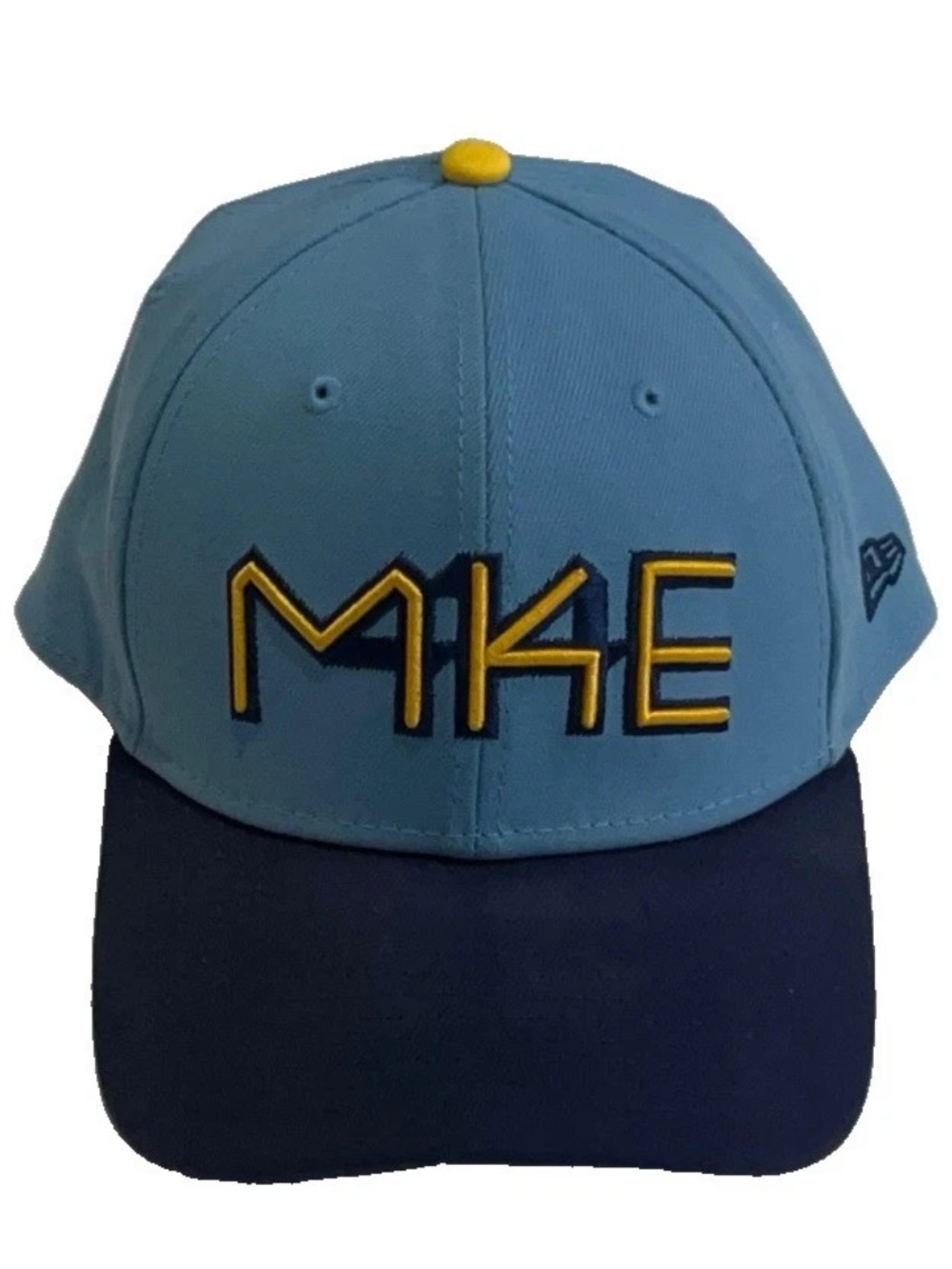 Milwaukee Brewers City Connect MKE Brew Crew New Era Large/XL Fitted Adult Hat